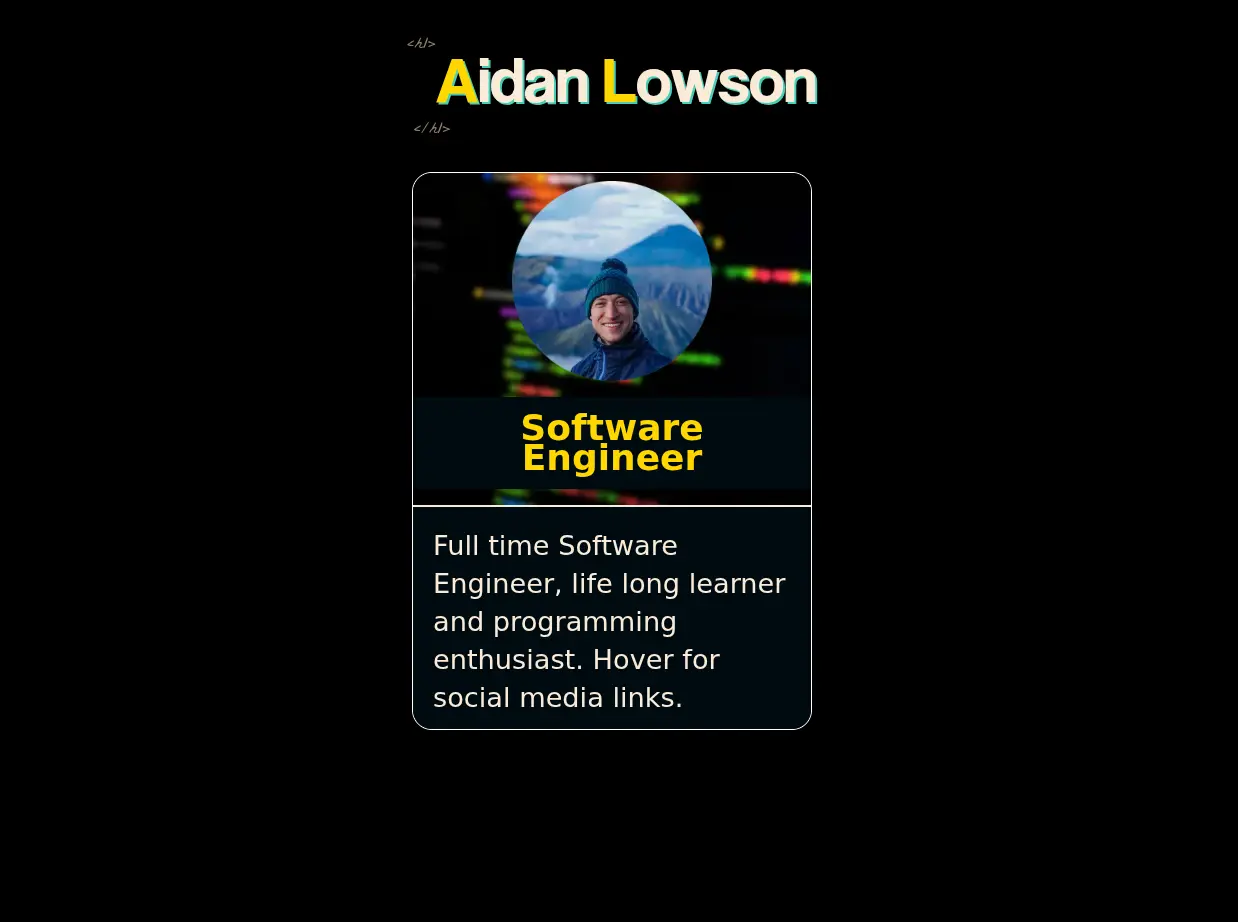 My current portfolio website